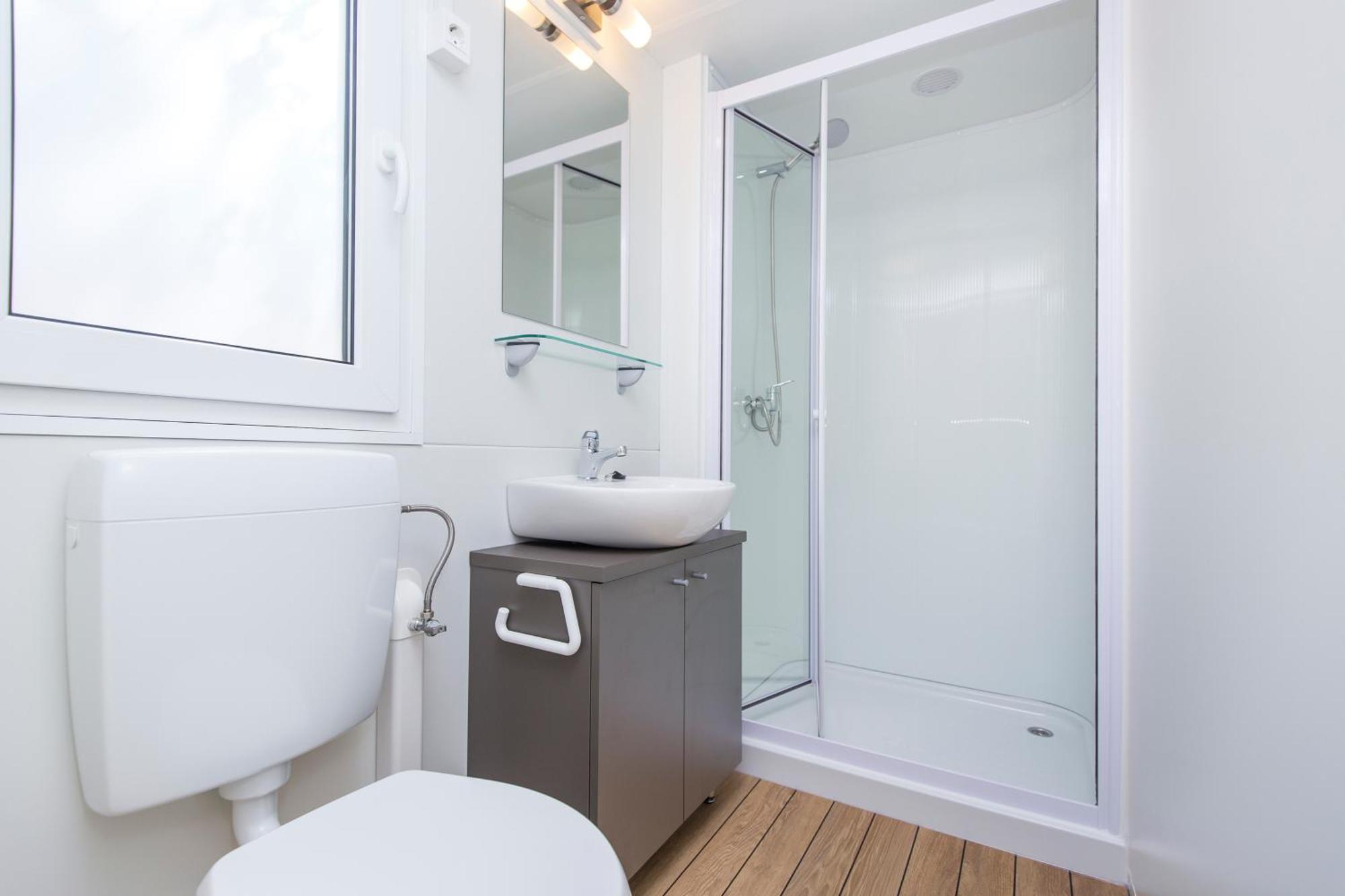 Albatross Mobile Homes On Valamar Camping Lanterna Тар Экстерьер фото