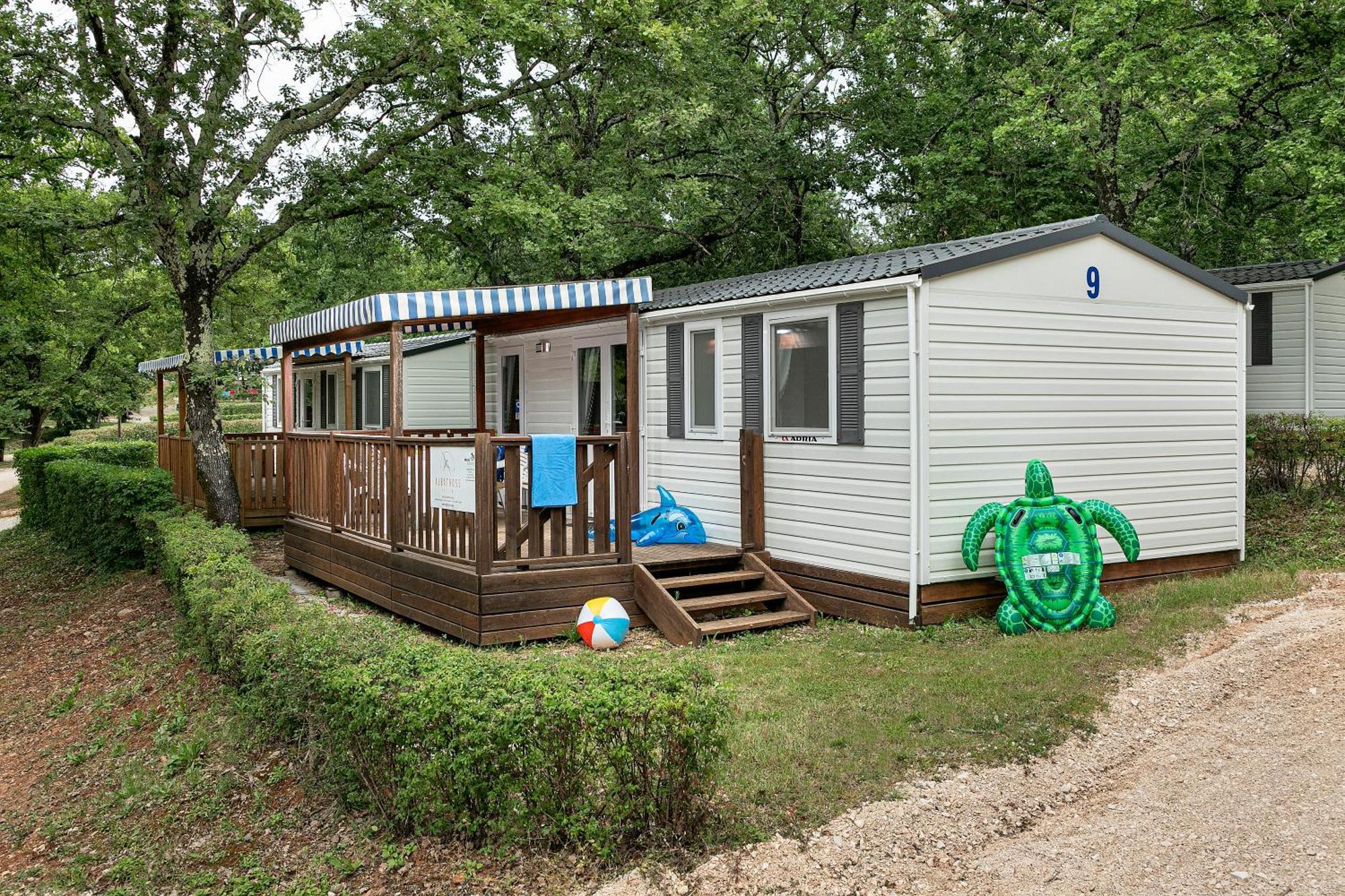 Albatross Mobile Homes On Valamar Camping Lanterna Тар Экстерьер фото
