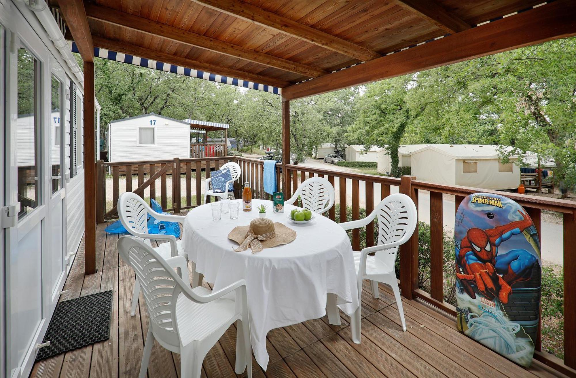 Albatross Mobile Homes On Valamar Camping Lanterna Тар Экстерьер фото