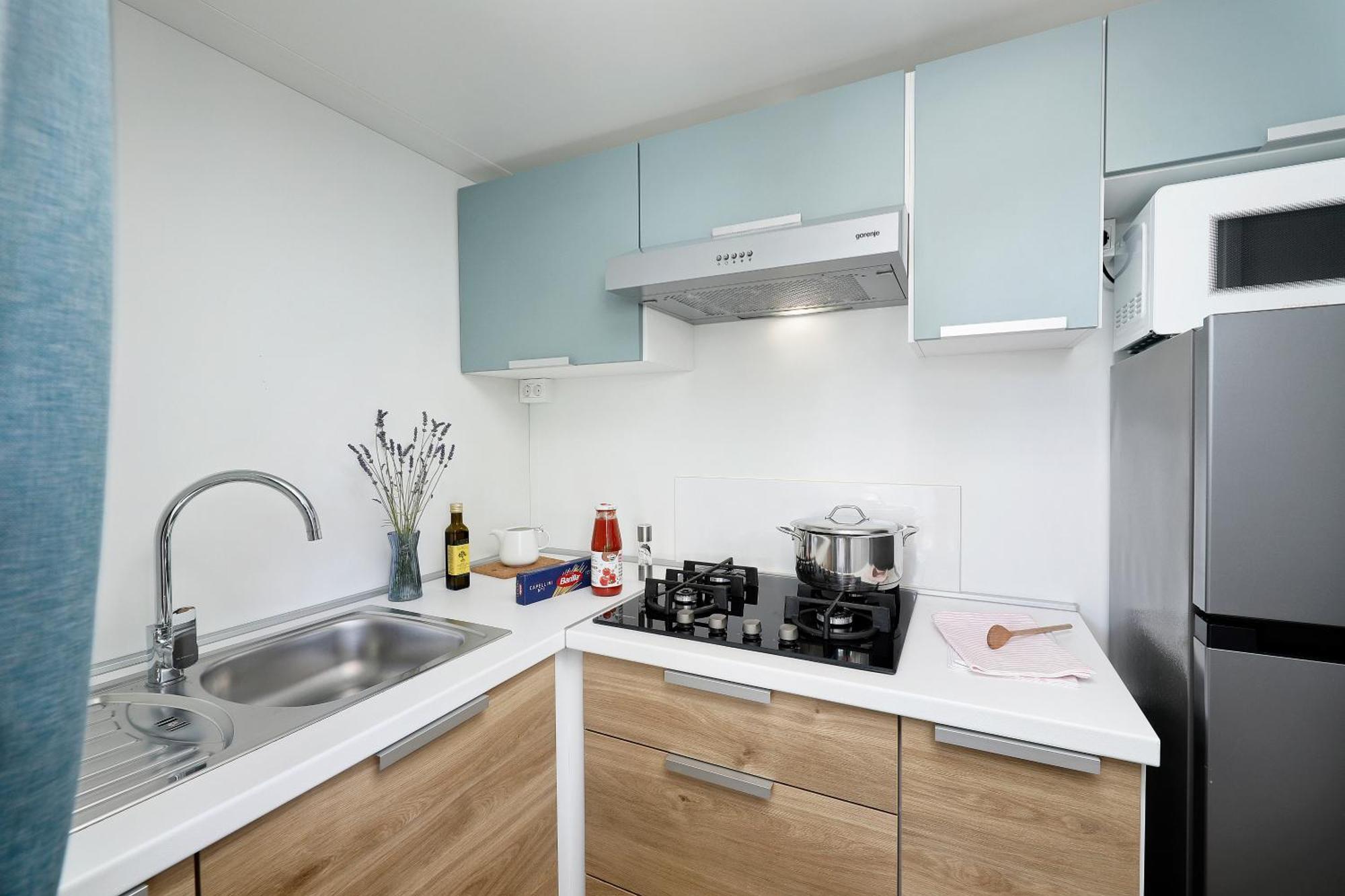 Albatross Mobile Homes On Valamar Camping Lanterna Тар Экстерьер фото